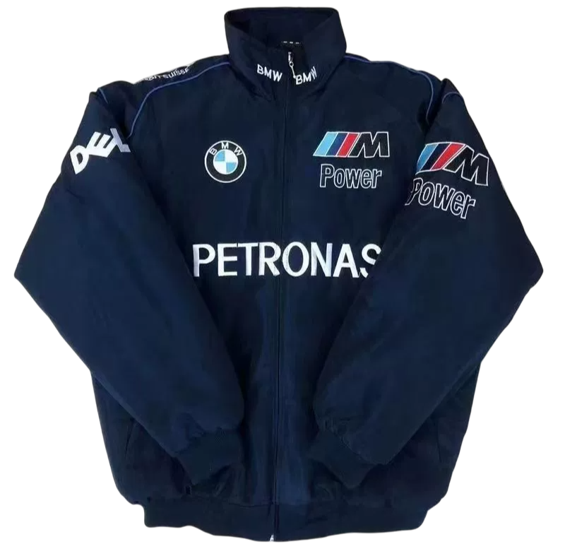 BMW F1 Team Jacket – Streetwear Motorsport Style | Petronas Racing Edition - My Store