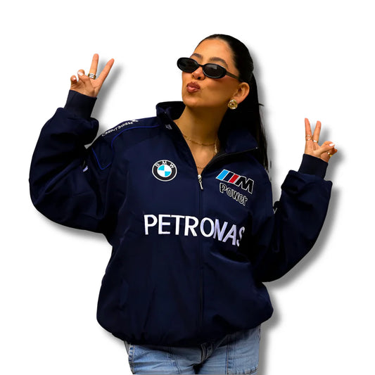 BMW F1 Team Jacket – Streetwear Motorsport Style | Petronas Racing Edition - My Store